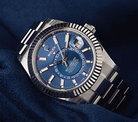 sky dweller size rolex|Rolex Sky-Dweller blue dial.